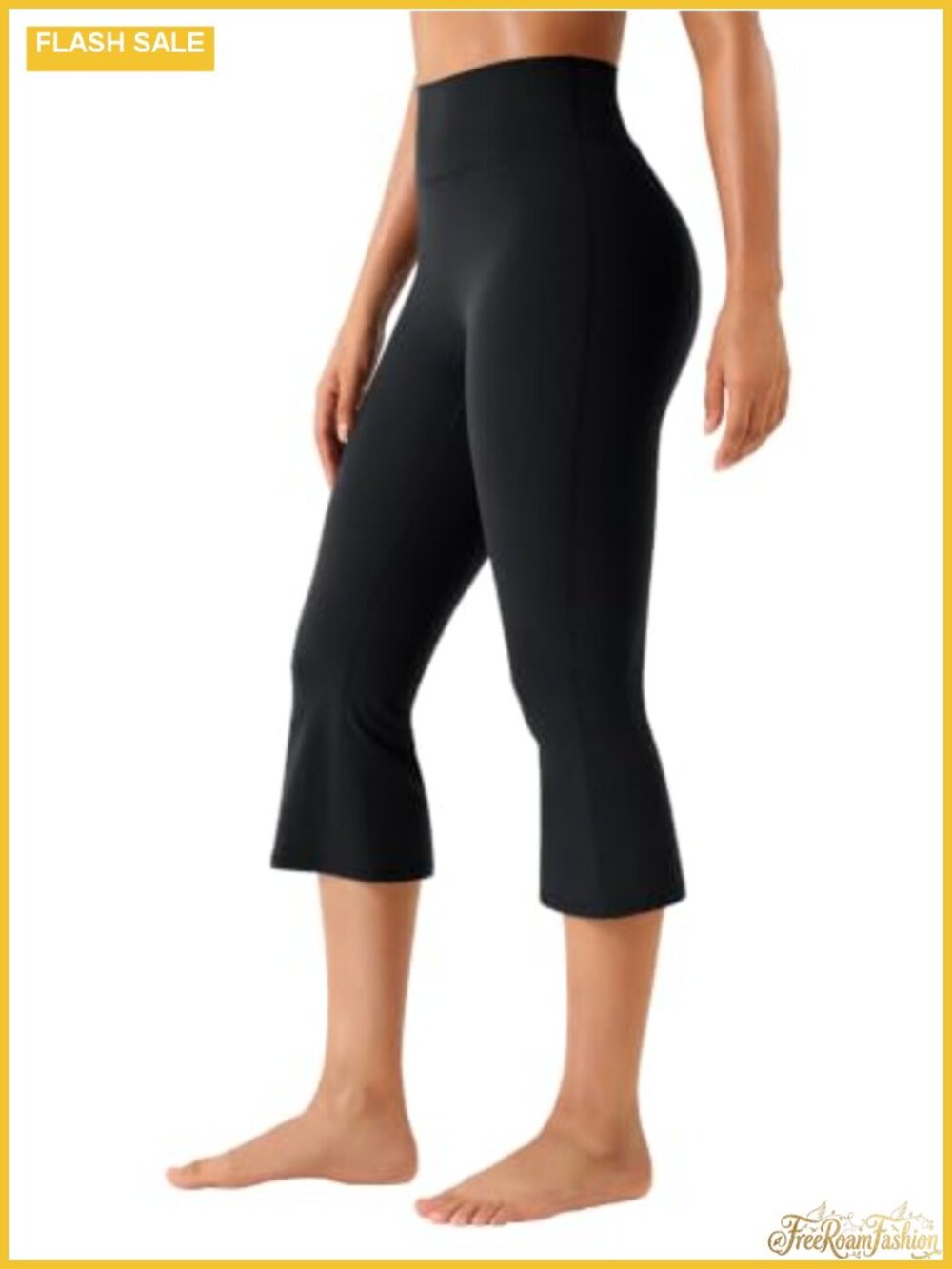 High Waist Capri Yoga Leggings w/ Scrunch Butt Lift